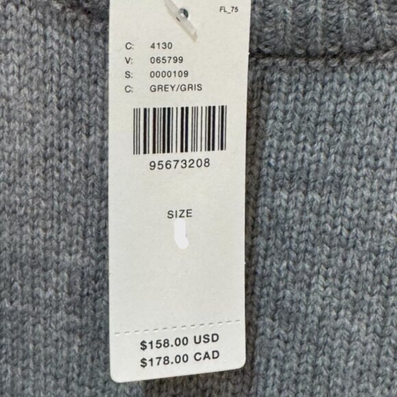 Gray Sweater with Silver Sequin Skirt - Picture 9 of 11